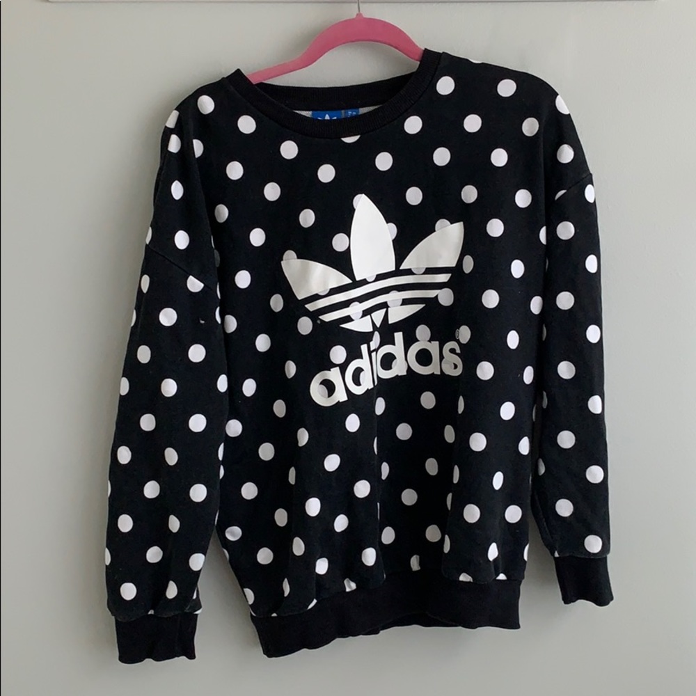 oversized adidas crew neck
